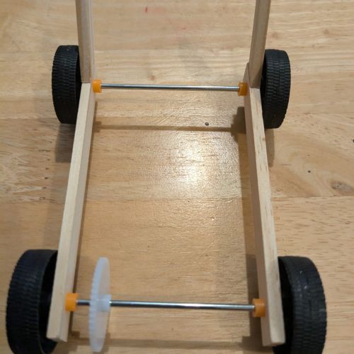 Whacky Races - DT motorised vehicles