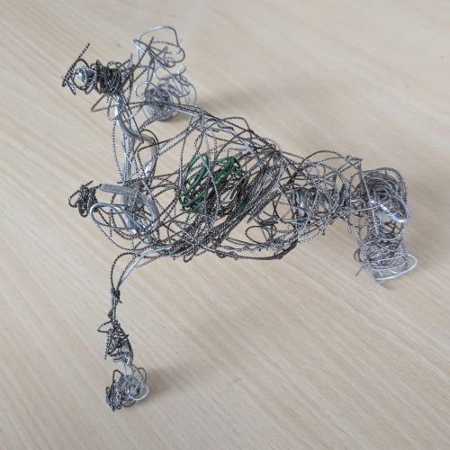 🌀 Twisting Imagination into Art: Our Wire Sculpture Adventure!